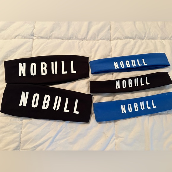 NO BULL headbands. 2 wide and 3 slim. 2023 Games - Picture 1 of 2